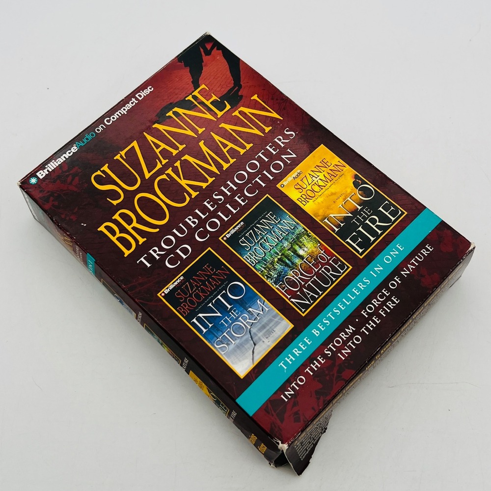Suzanne Brockmann Troubleshooters Audiobook CD‎ Lot 3 Into Storm